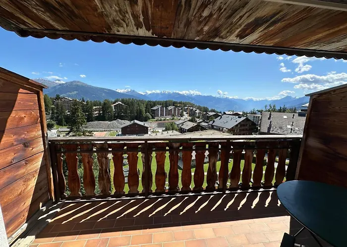 Apartamento Vue Panoramique, Piscine, Spa, In-out & Golf A L'hotel De L'etrier A *